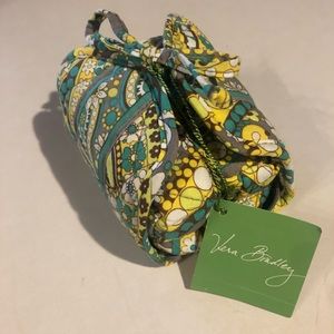 Vera Bradley compact travel case.